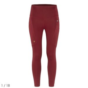 Fjallraven Abisko Tights Women's Pomegranate Red small